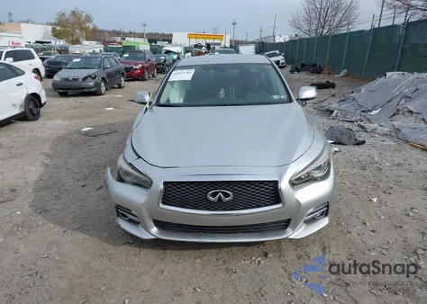 2017 Infiniti Q50 2.0T Base z USA, uszkodzony, nr VIN JN1CV7AR2HM681676